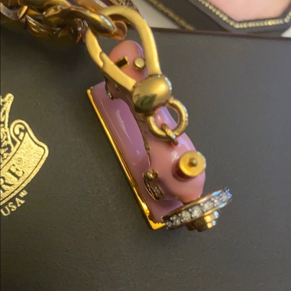 Juicy Couture PINK SEWING MACHINE CHARM SINGER RETRO VINTAGE Y2K NEW - Picture 7 of 11